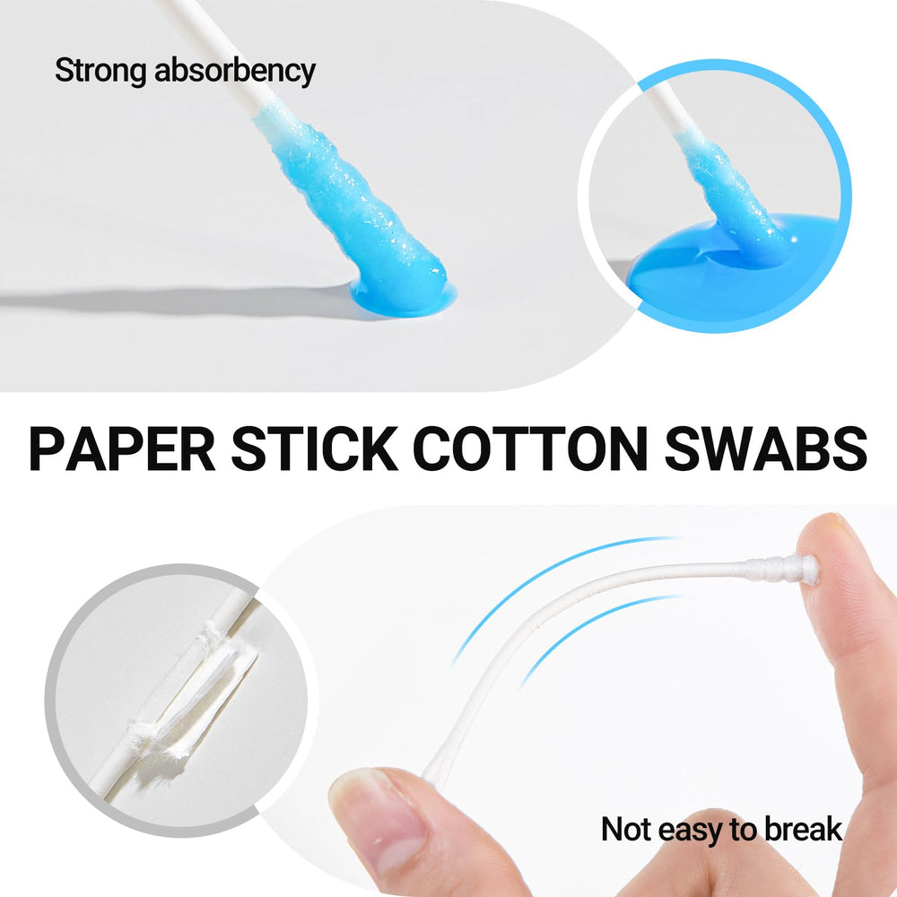 SEEDNUR hypoallergenic swabs minimize irritation for daily care