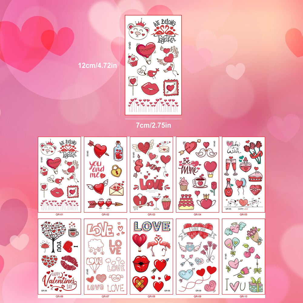 Seeiuua kids valentines designs hearts and arrows for crafts