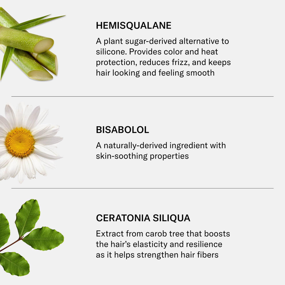 SEEN Blow-Out Creme ingredients include hemisqualane and moringa for care.