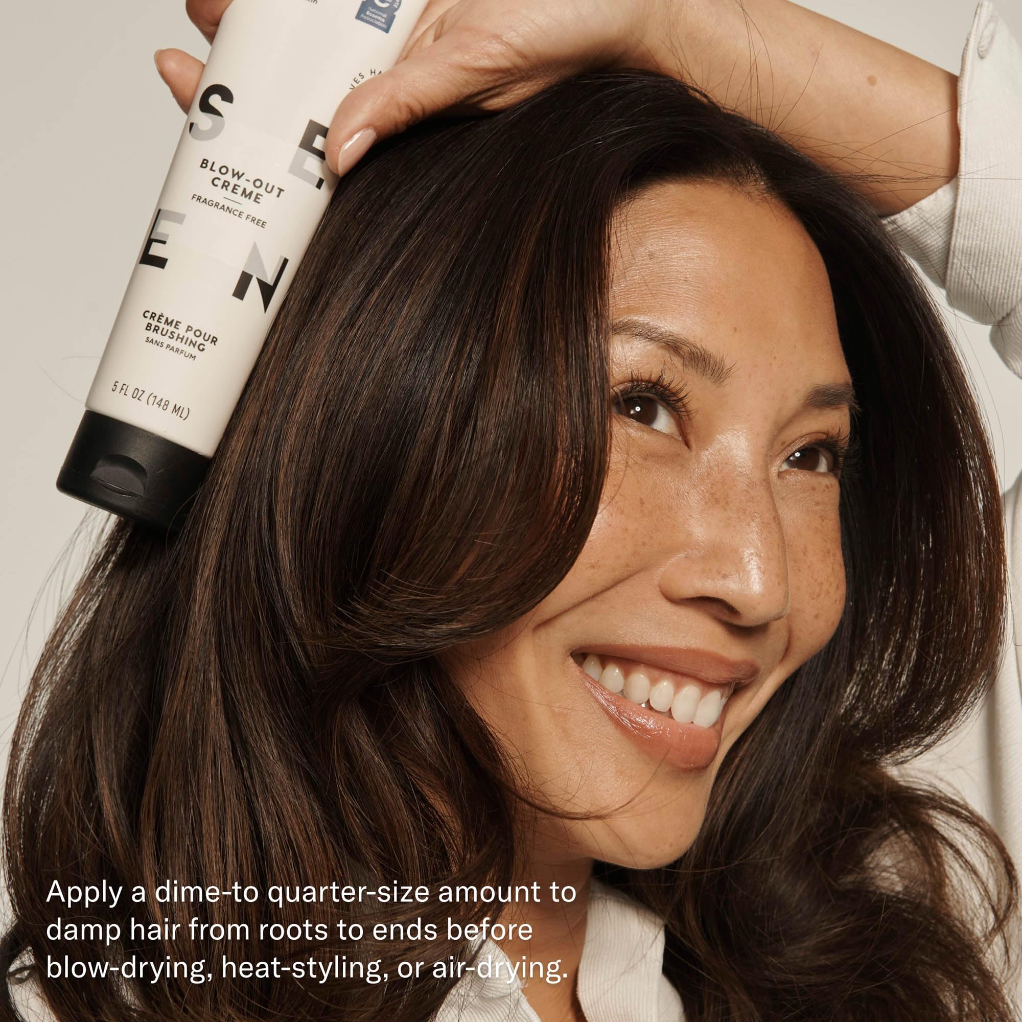 SEEN Blow-Out Creme is non-comedogenic for clear, comfortable skin.