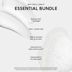 SEEN conditioner bottle dispense emphasizes lightweight detangling and frizz control