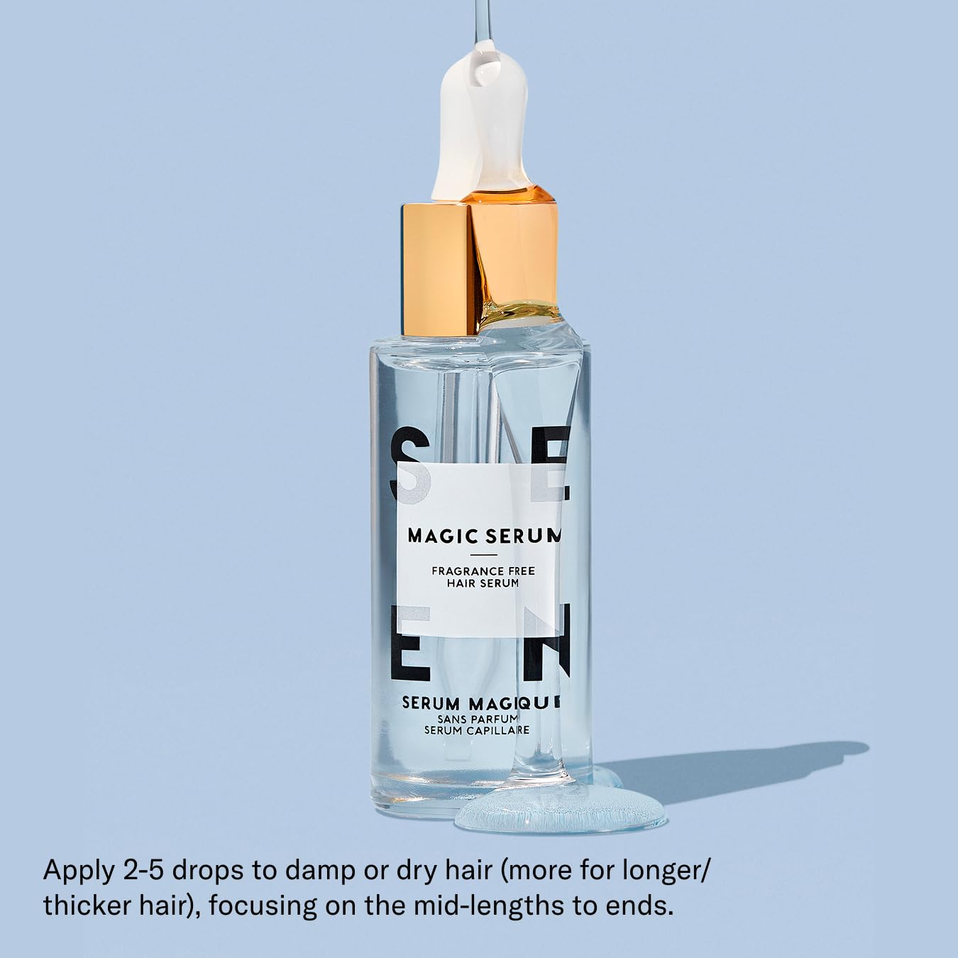 SEEN packaging emphasizes fragrance-free, vegan, cruelty-free standards.