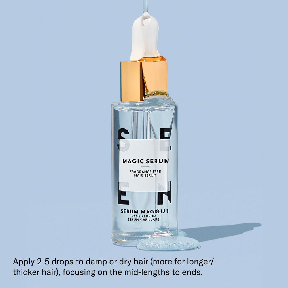 SEEN packaging emphasizes fragrance-free, vegan, cruelty-free standards.