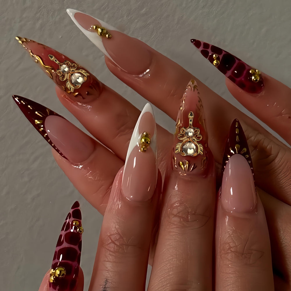 SEENEEY acrylic nails are durable and break-resistant.