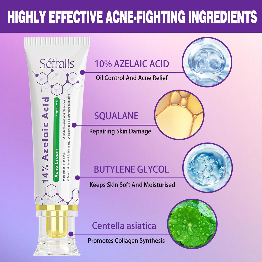 Sefralls crema azelaico 14% envase 28 g práctico.
