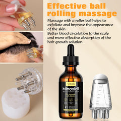 Sefralls Minoxidil, barba más gruesa con crecimiento constante.