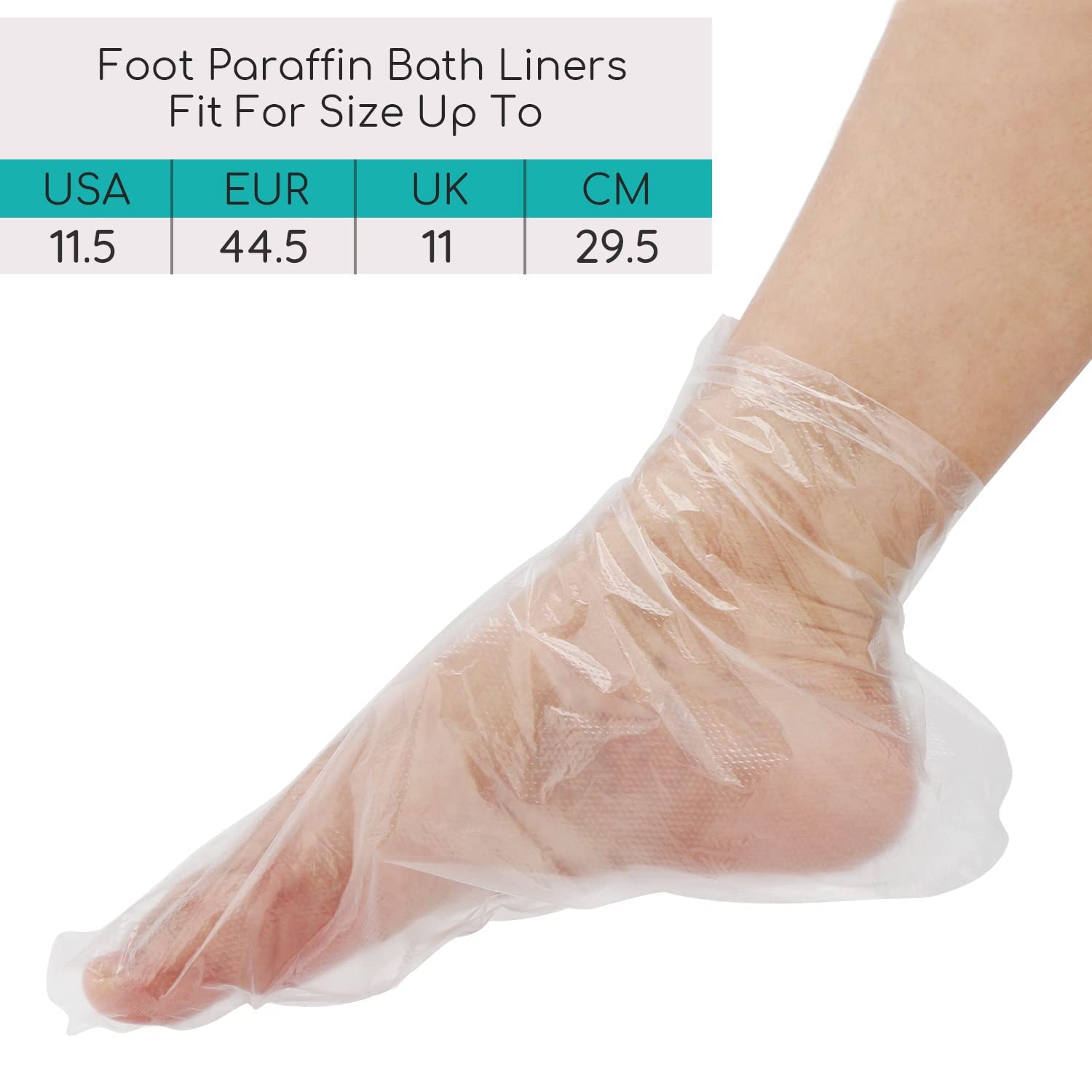 Segbeauty small-size foot liner demonstrates compact fit for smaller feet