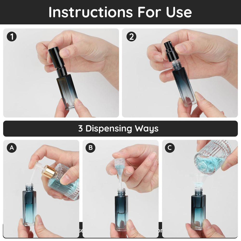 Segbeauty compatible with perfumes, colognes, and light water based sprays