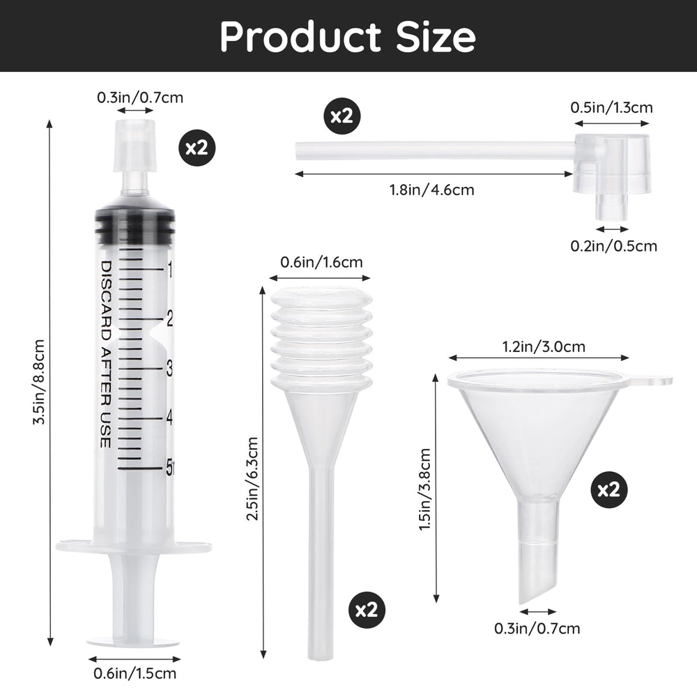 Segbeauty funnel refill tools pack enabling mess-free perfume transfers
