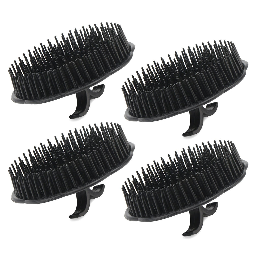 Segbeauty mens shampoo brush with firm teeth for deep scalp cleansing.
