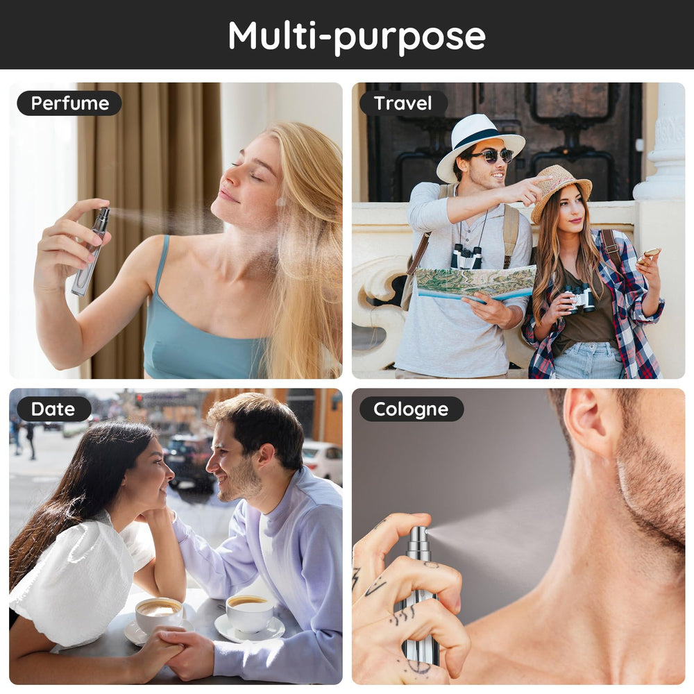 Segbeauty versatile travel accessory for perfumes, colognes, and sprays.
