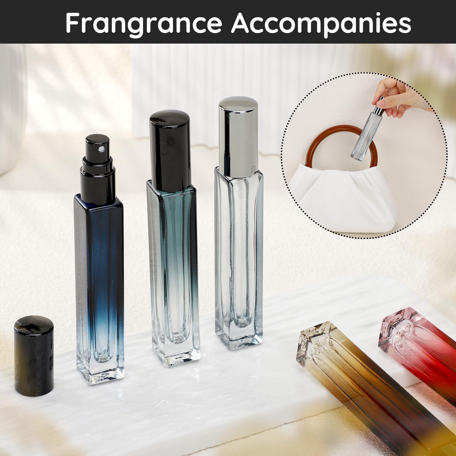 Segbeauty refill kit with funnel, dropper, and pump for easy filling.