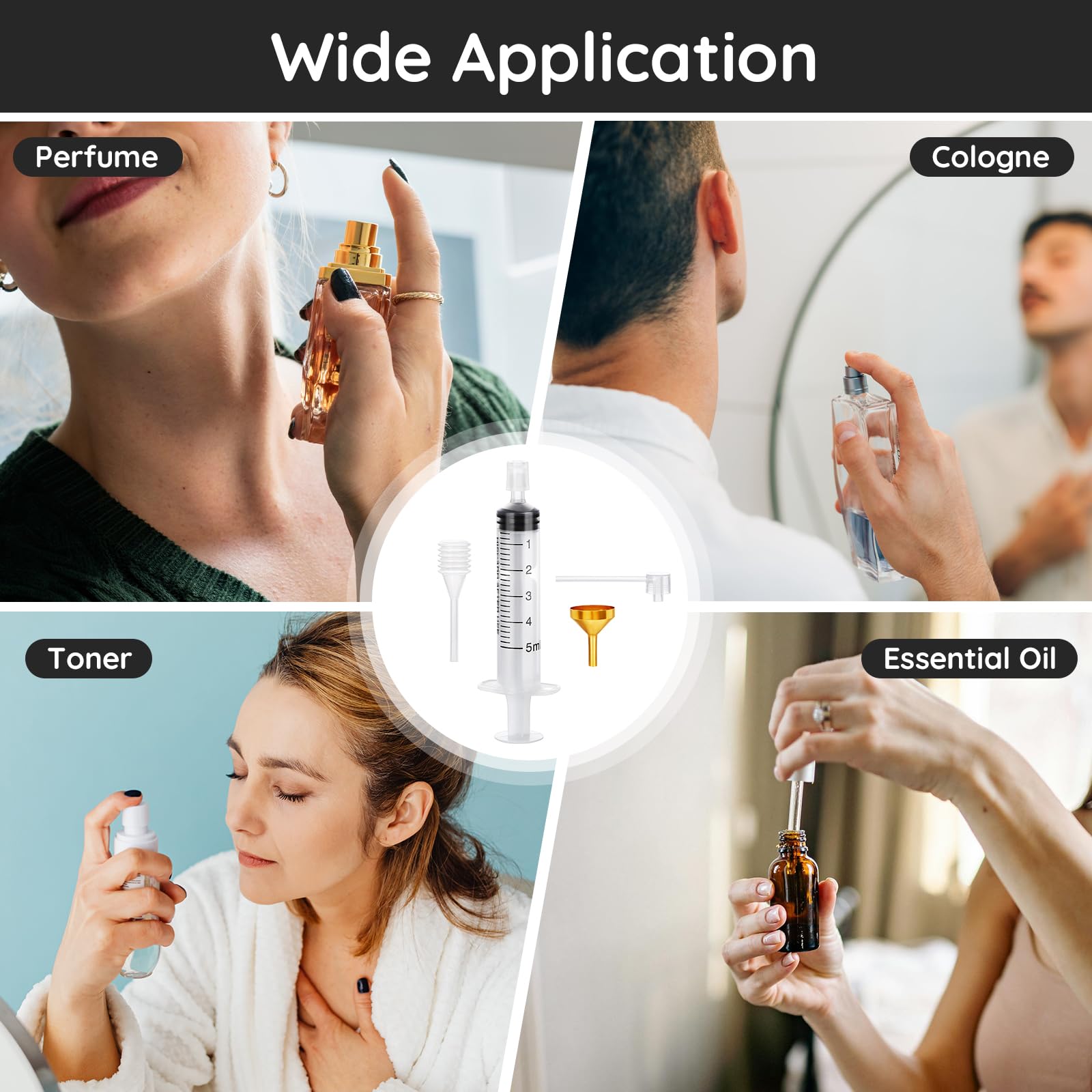 Segbeauty refill tools kit portable design fits in bags for quick refills.