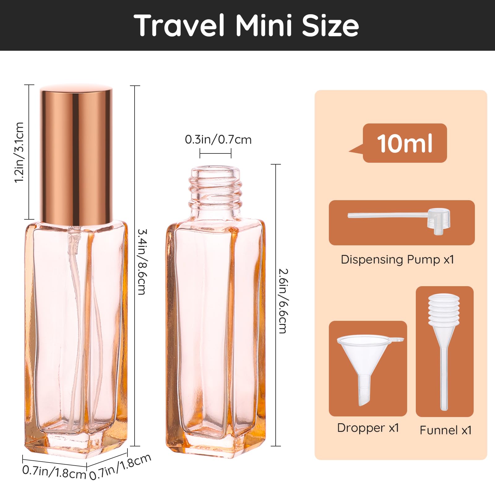 Segbeauty versatile use for perfume, cologne, and face spray on the go.