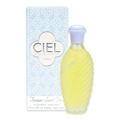 Seidensticker Jacques Saint Pres CIEL bottle reveals a soft, powdery fragrance for daily elegance.