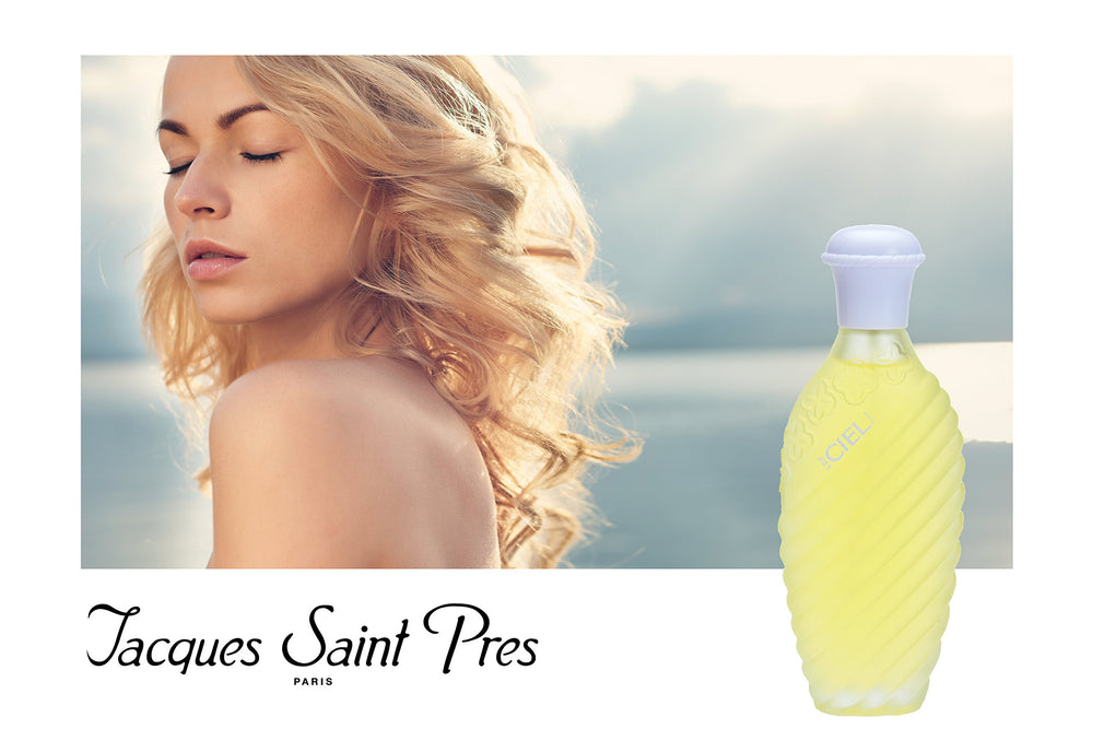 Seidensticker Jacques Saint Pres CIEL label highlights vanilla and florals.