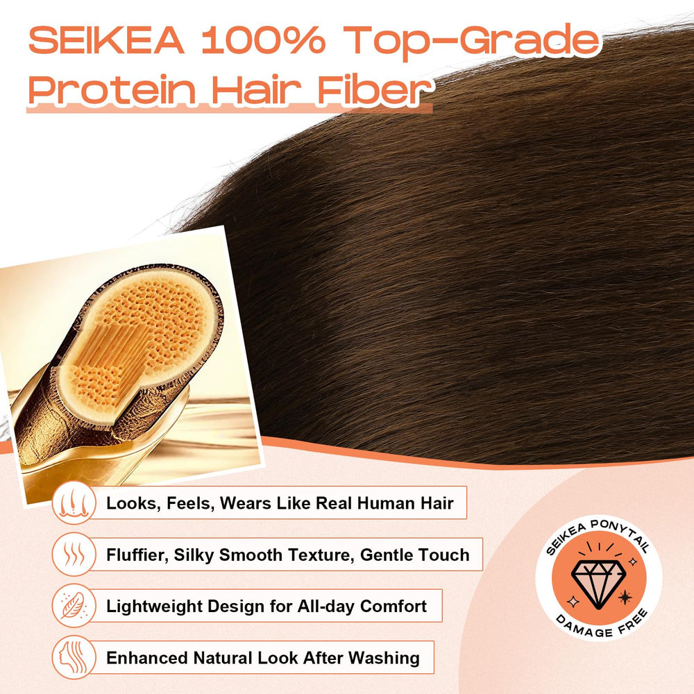 SEIKEA Cheer attachment with top and bottom combs for secure fit.