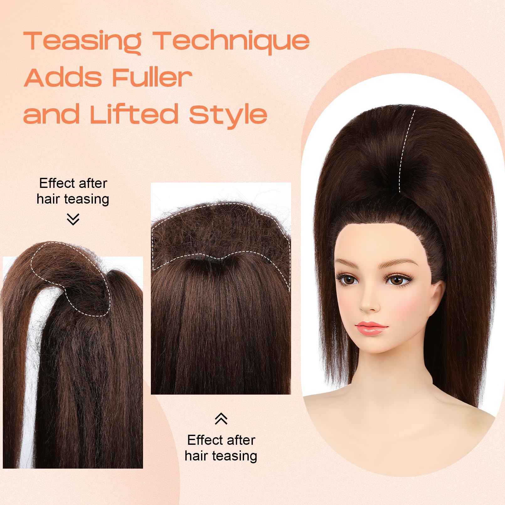 SEIKEA Cheer ponytail high pony assembly demonstrates quick secure setup.