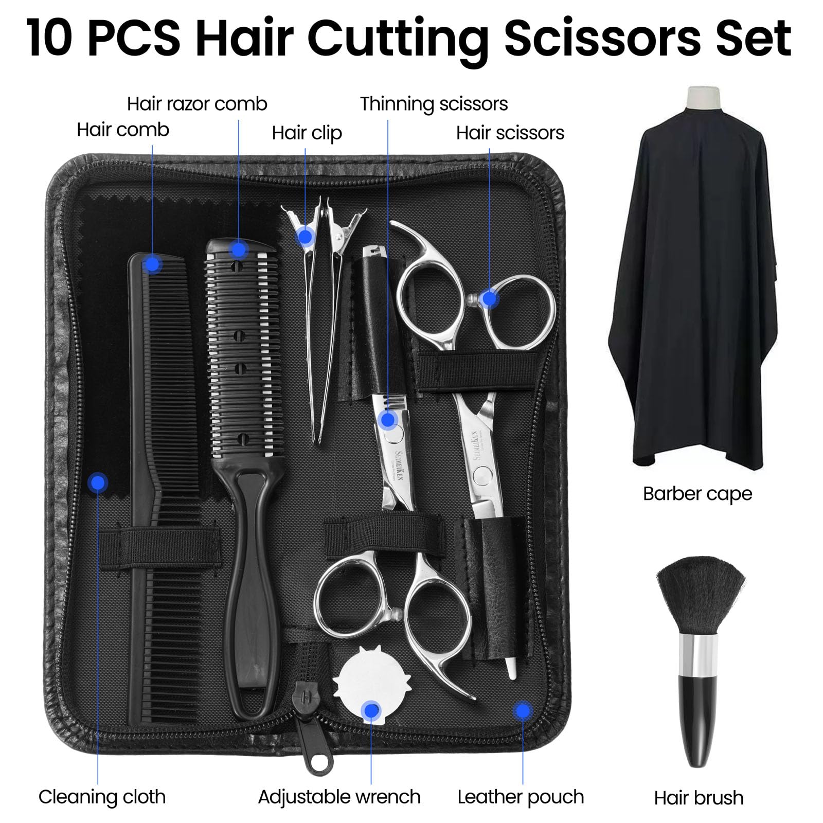 SEIMEIKEN family-friendly kit suitable for home and salon use.