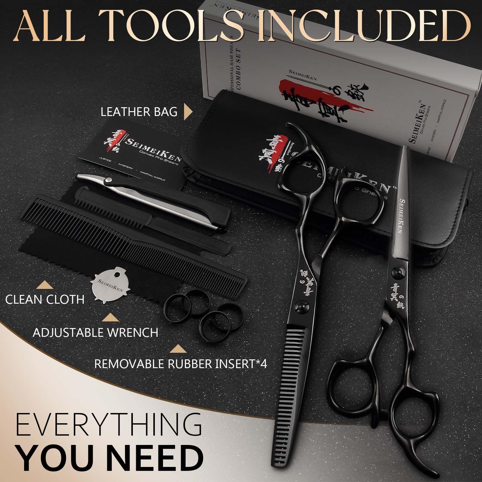 SEIMEIKEN luxury gift-ready packaging makes a premium gift for stylists and home users.