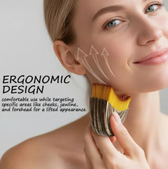 SEINGTOOM Lymphatic Contour Brush uses ultra-soft bristles for gentle skin care.