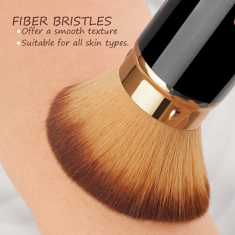 SEINGTOOM travel-friendly kabuki brush designed for powder and cream application