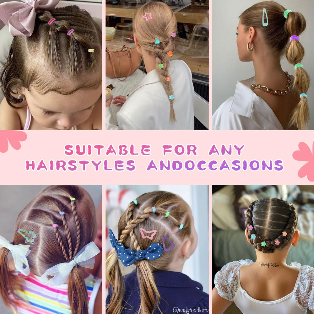 Seiolieliou butterfly clips brighten hairstyles and stay put during active play