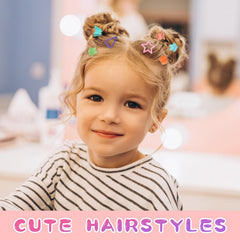 Seiolieliou hair barrettes add bright accents with secure grip for playful looks