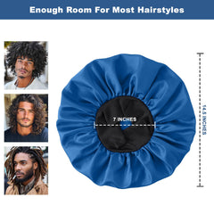 Selalu satin bonnet for sleeping helps preserve hairstyles overnight