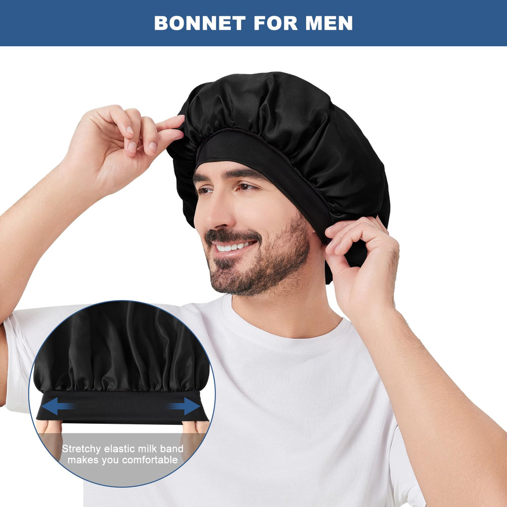 Selalu satin bonnet designed for braids to keep styles intact while sleeping