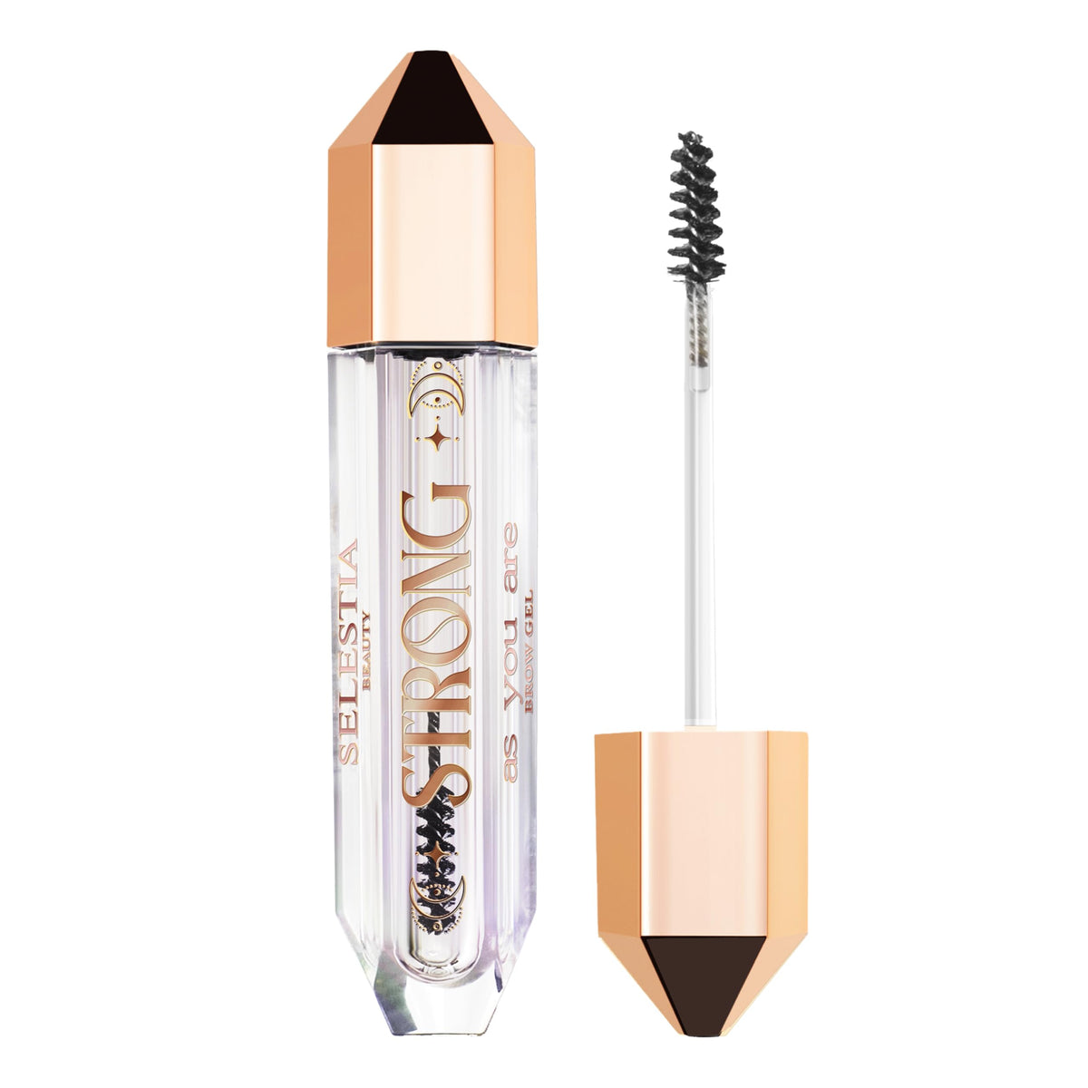 SELESTIA BEAUTY gel cejas transparente, bote: fijación duradera para un look natural