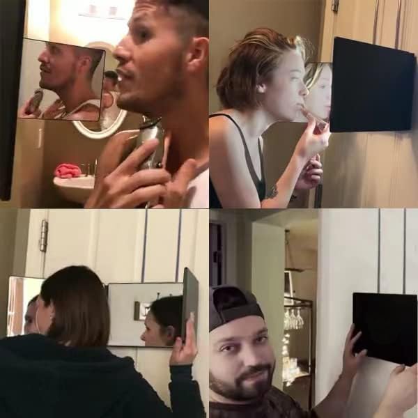 SELF FIND home barber mirror suits at-home grooming and styling needs