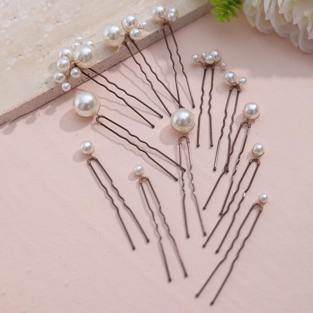 SELFCLOUD conjunto pin cabello perlas; ideal para reforzar peinados recogidos.