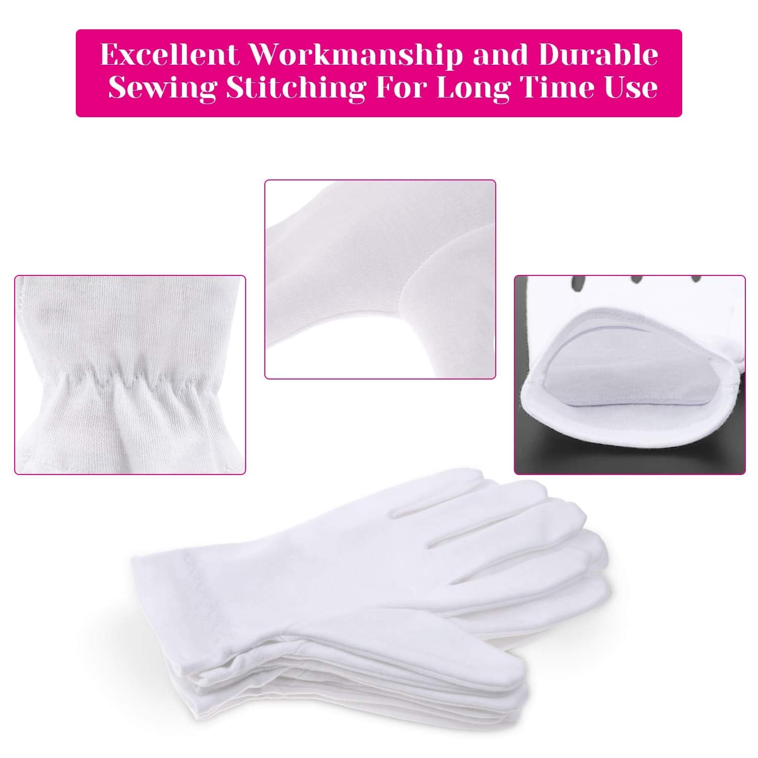 Guantes nocturnos Selizo para hidratación de la piel durante el sueño