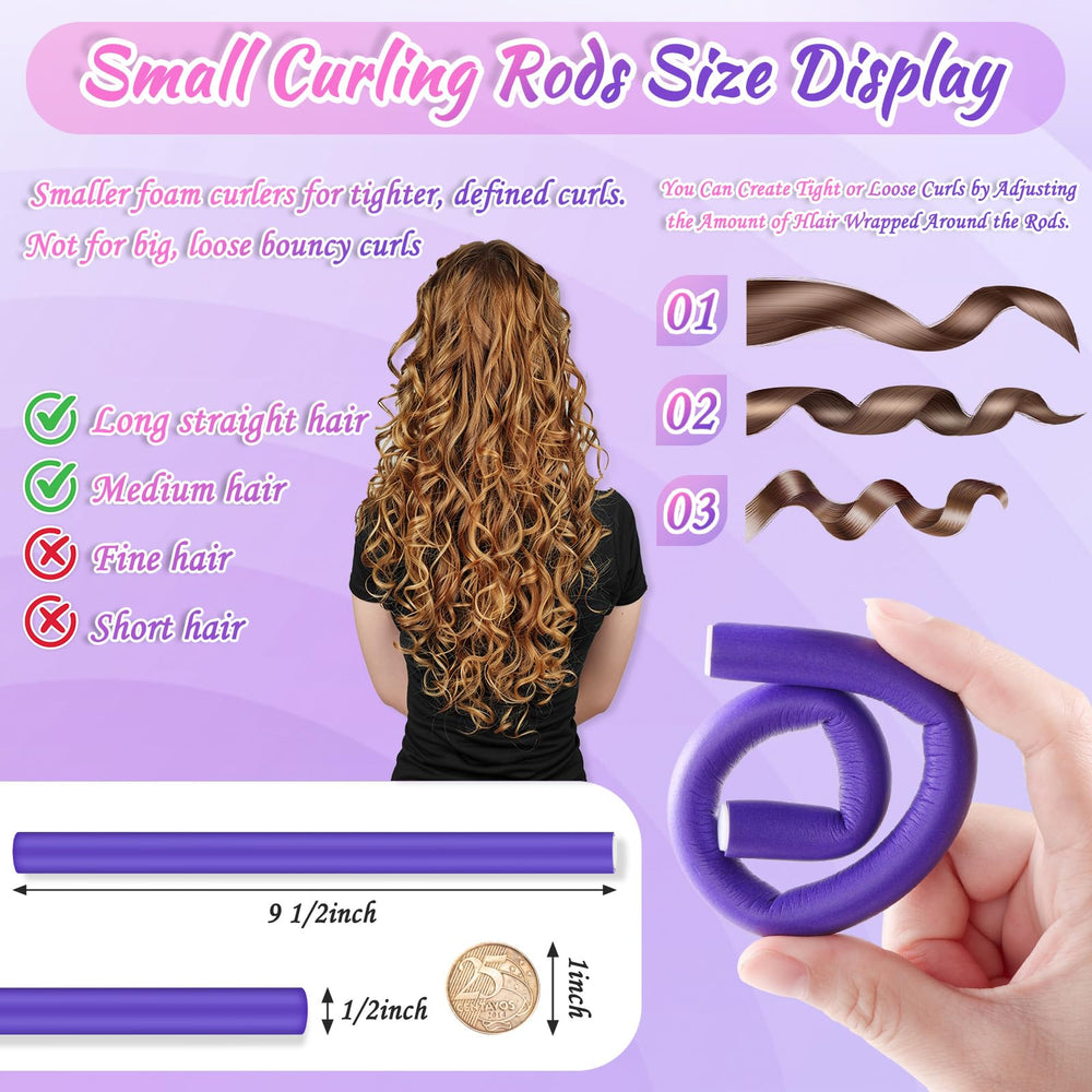 Hair comb included with Selizo curlers for simple sectioning