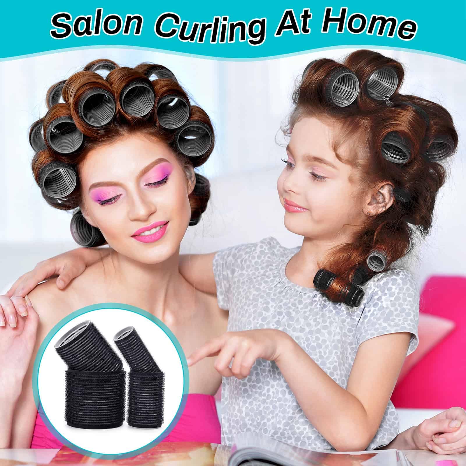 Selizo jumbo roller for creating big, voluminous curls with minimal effort.
