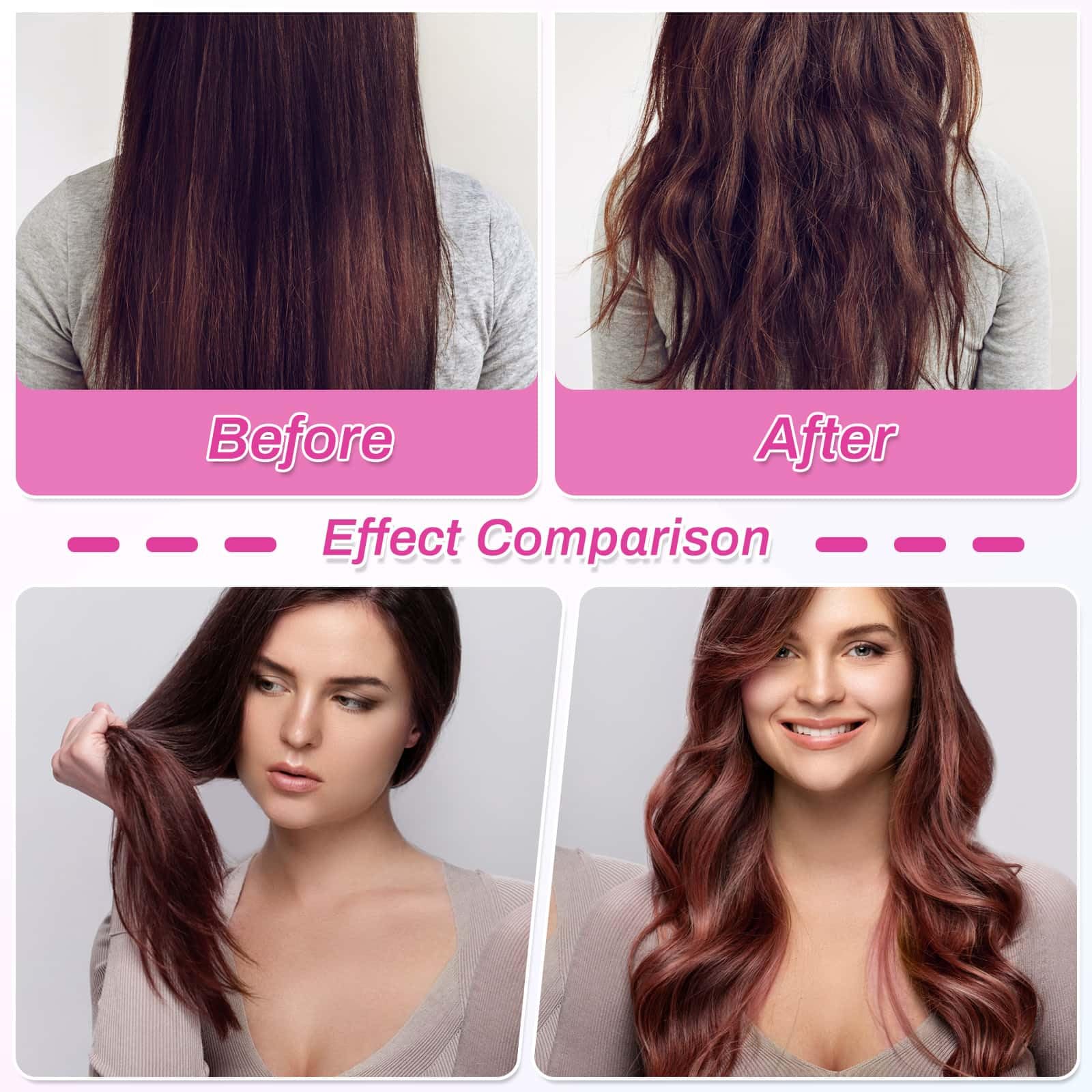 Selizo lift and volume technique with upside-down spray on hair