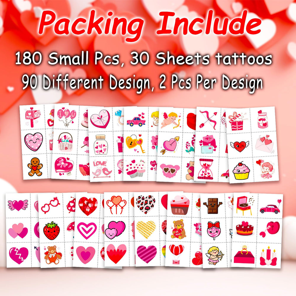 Diseños con corazones y símbolos divertidos para manualidades.
