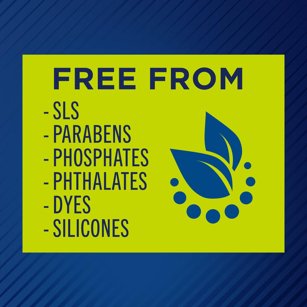 Selsun Blue Naturals ofrece sensación fresca al enjuagar.