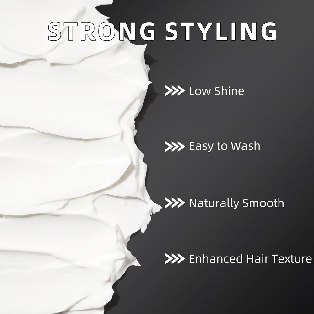 Selthoo Pomada para hombres: fijación fuerte para estilos con acabado natural.