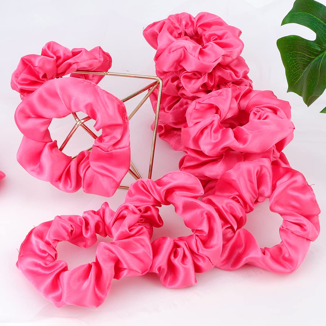 Semato bridesmaid gift satin scrunchies ideal for party favors