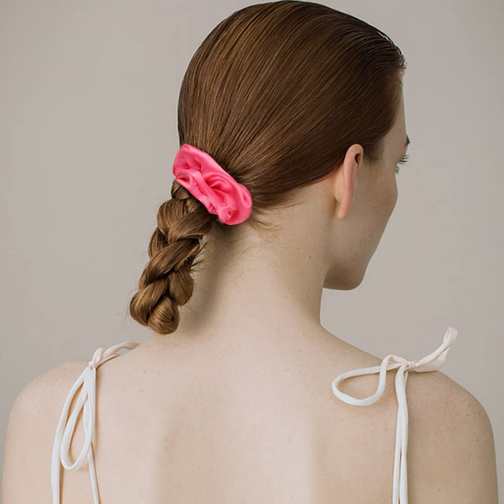 Semato satin hair ties in gift-ready packaging for gifting