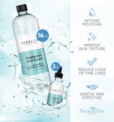 SenAllis Cosmetics serum dropper enables precise, measured hydration application