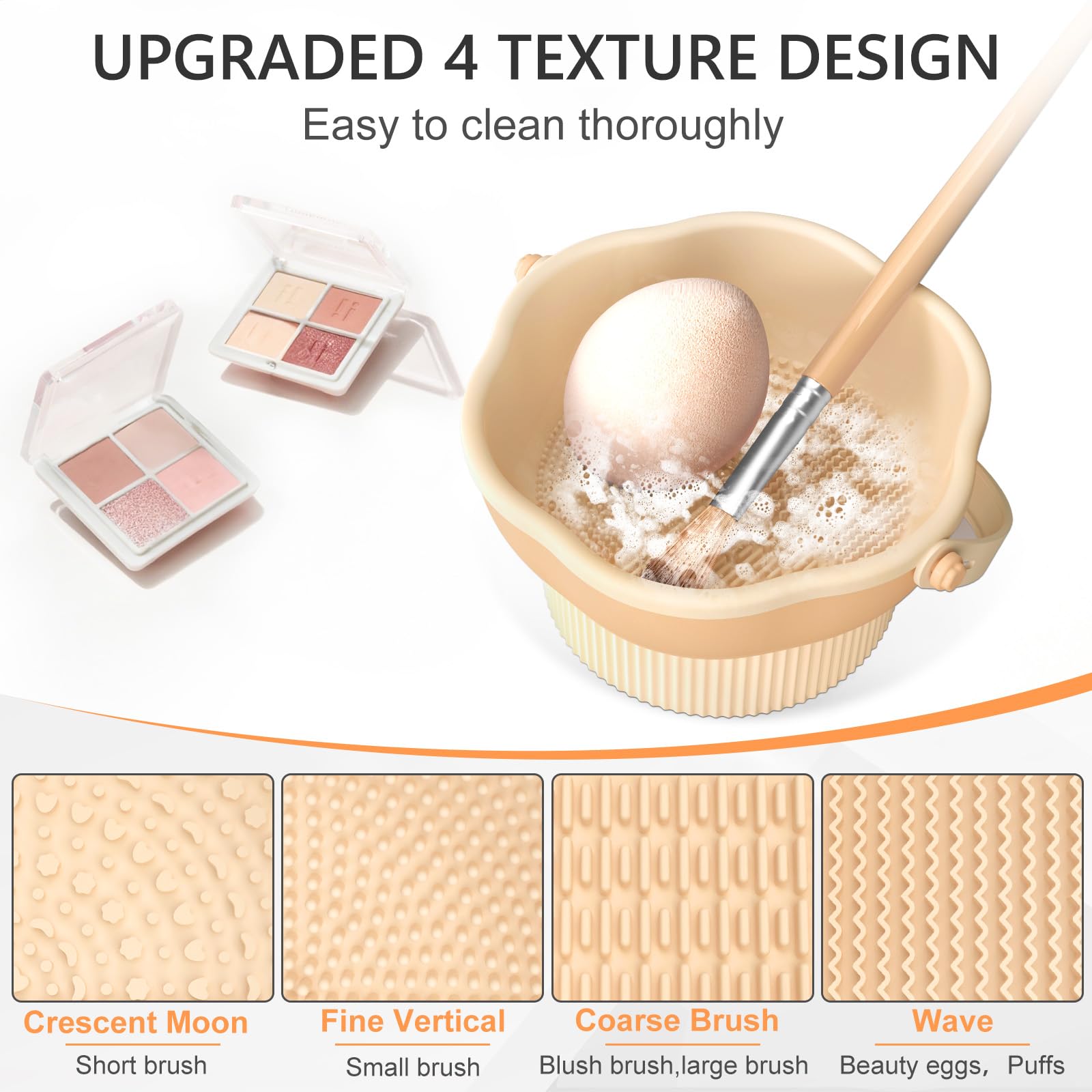 Senbowe brush drying mesh section enables air-drying after washing.