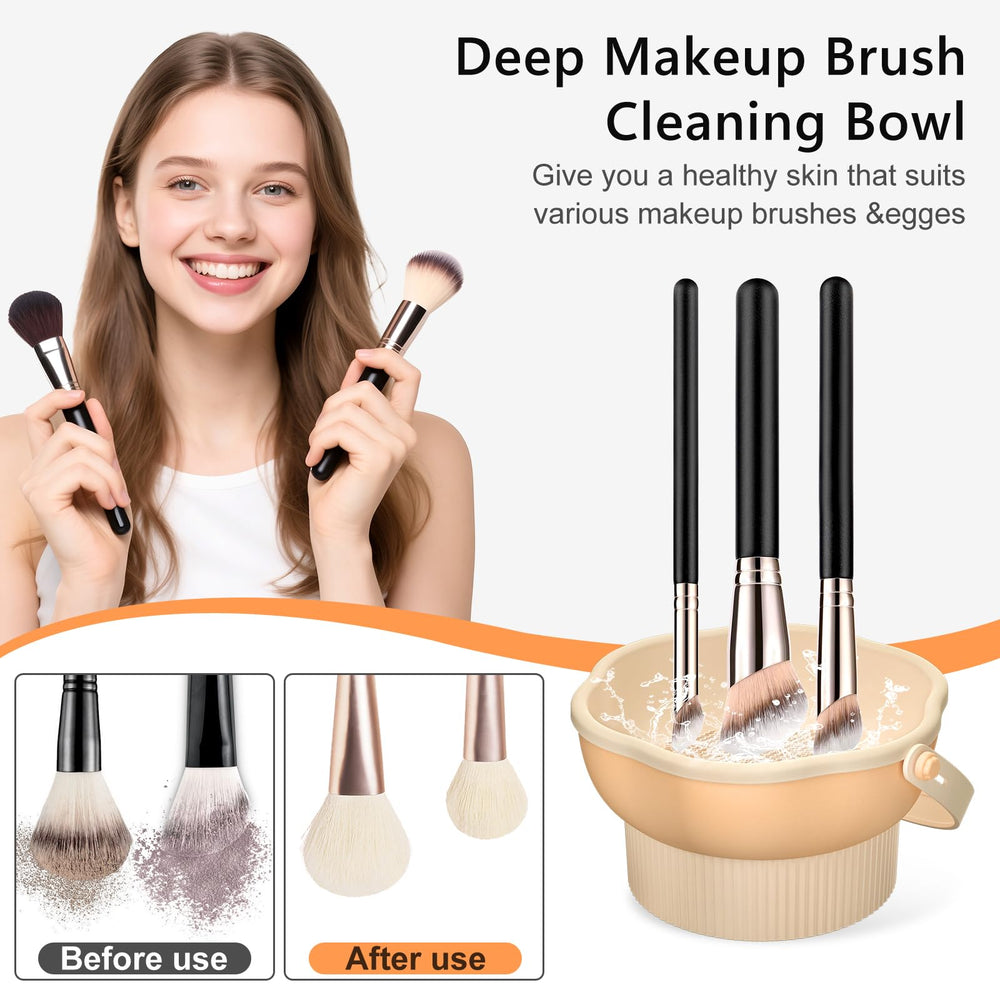 Senbowe compact travel-cleaner pad for portable brush care.