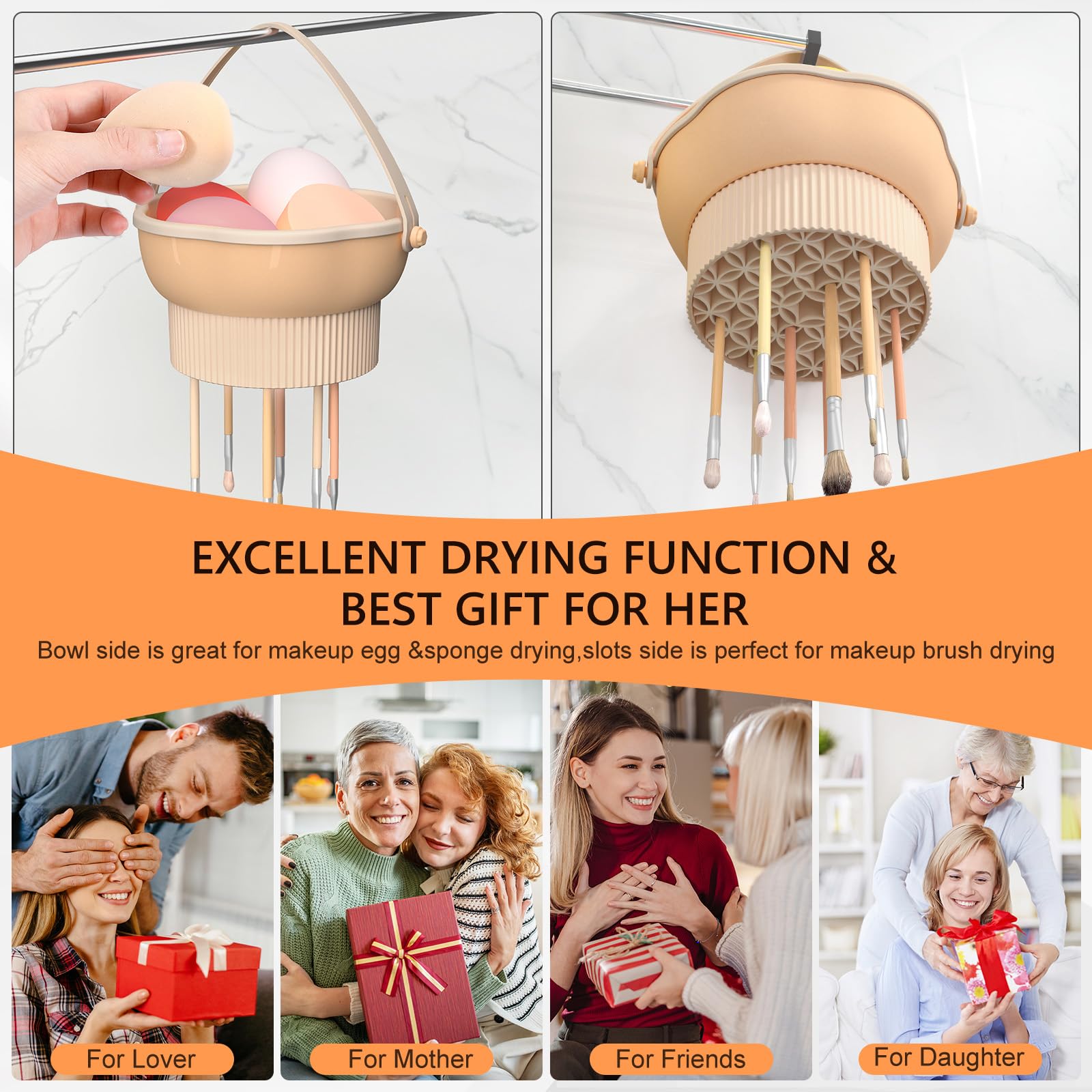 Senbowe elegant design makeup tool, stylish and practical for daily use.