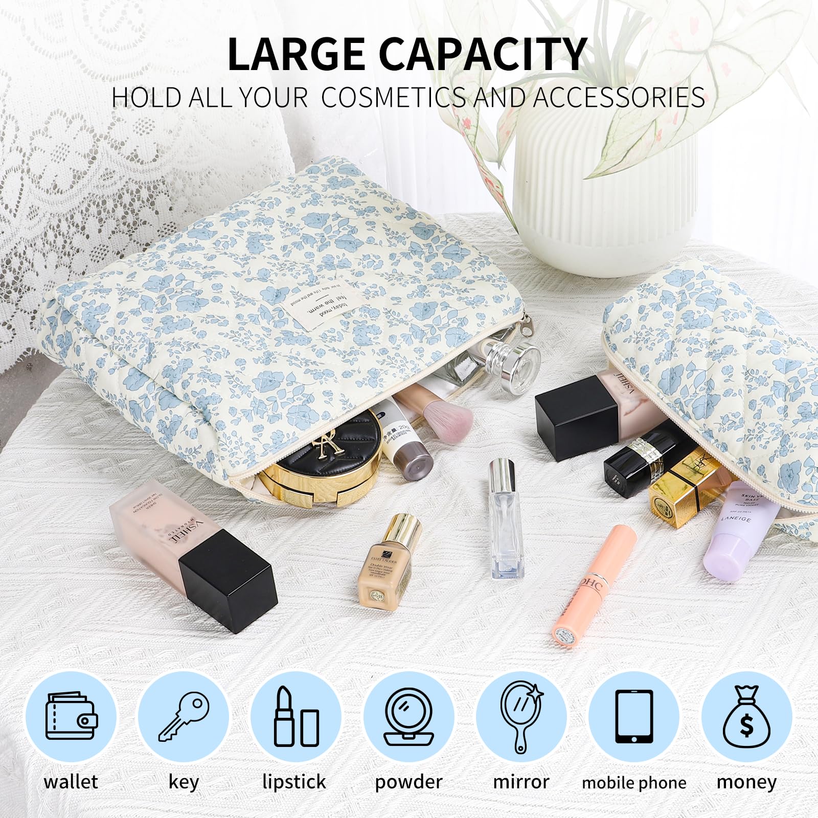 Senbowe lightweight travel bag folds flat for compact luggage