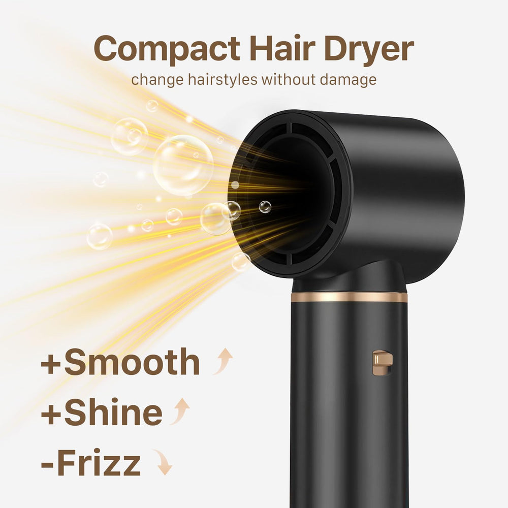 Sendowtek round comb attachment delivering gentle volume and smoothing.