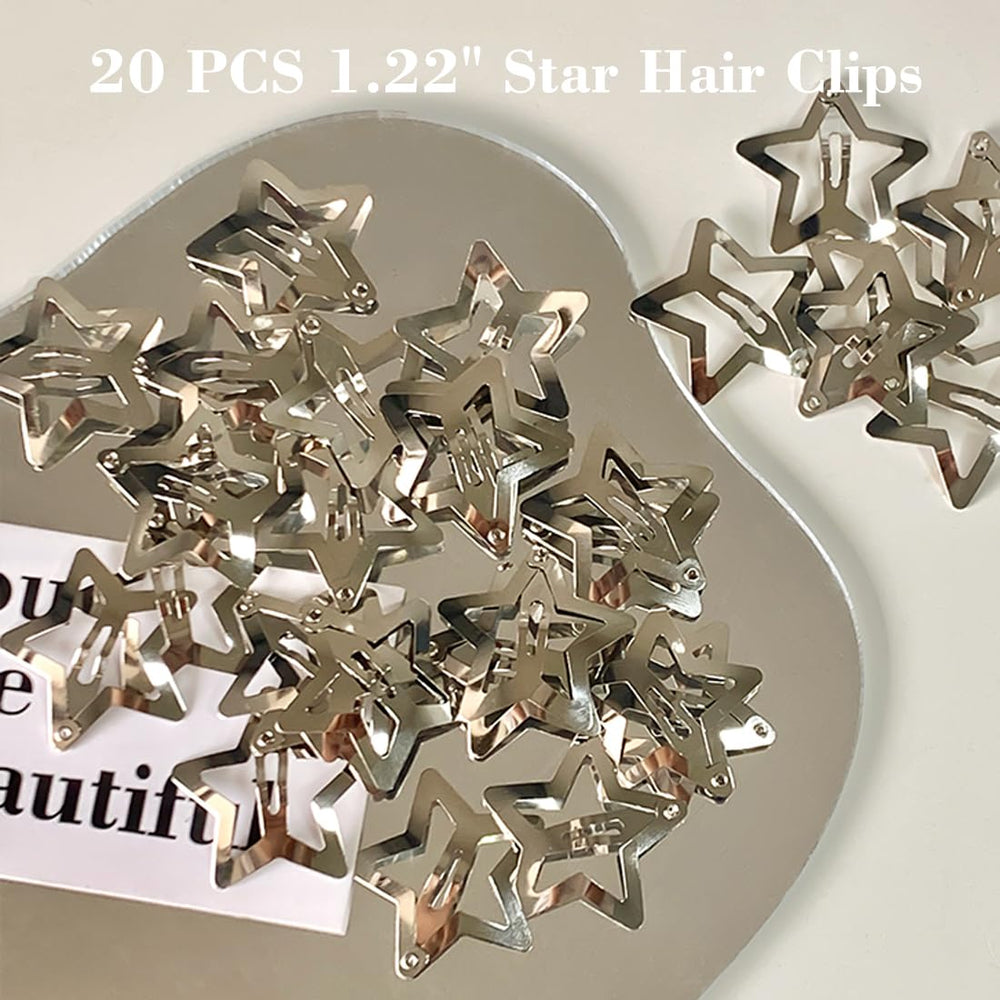 Colorful Seneeel star hair clips offer versatile mood-matching options.