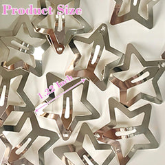 Seneeel star hair clip with secure clasp prevents slipping during busy routines.